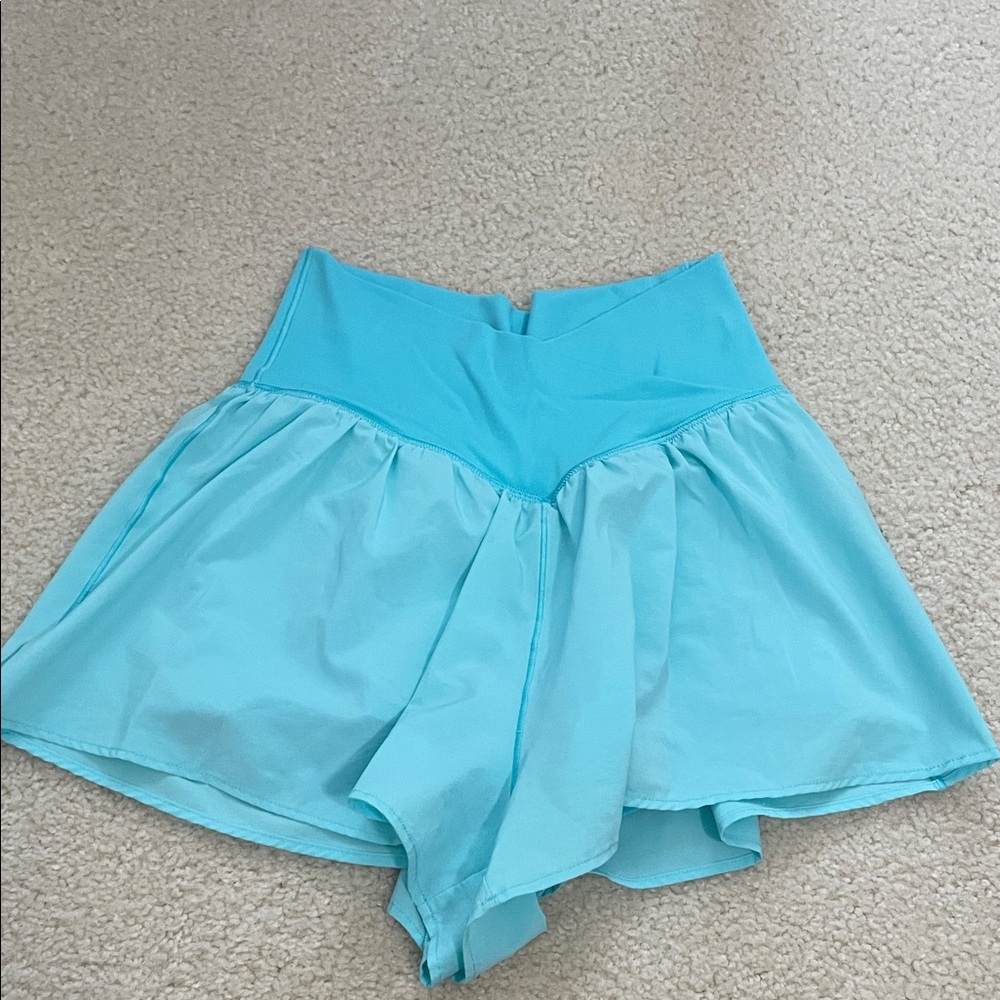 Aerie Light Blue Athletic Shorts
